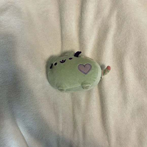 PUSHEEN bundle of 3, Unicorn, Green with Purple Heart and Halloween Plushes - Picture 6 of 9